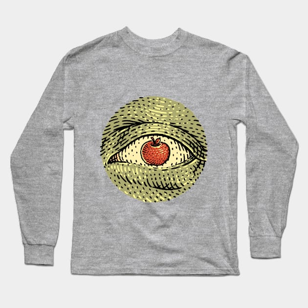 You Are the Apple of My Eyes Long Sleeve T-Shirt by ilvstrasi